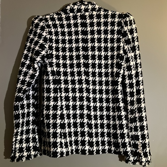 💕 Zara Tweed Houndstooth Blazer S 💕 - Picture 10 of 16